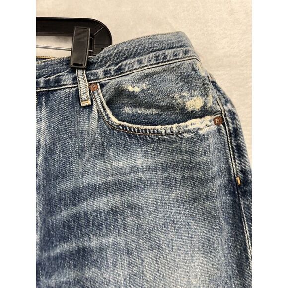 Agolde RILEY HIGH RISE STRAIGHT CROP IN FREQUENCY - Picture 5 of 14